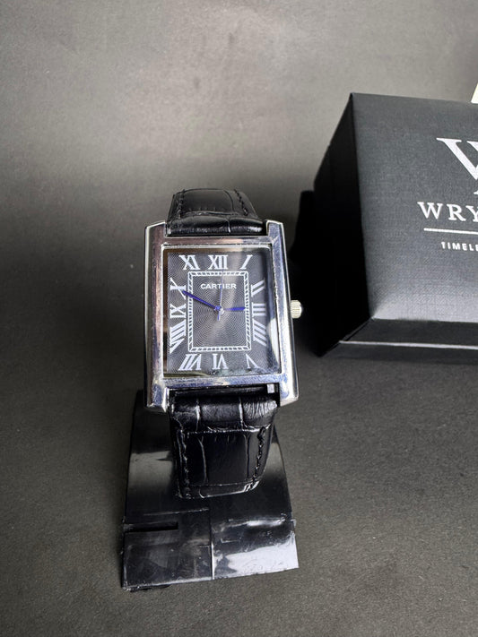 Imperial Noir BlackDial Leather Men's Watch