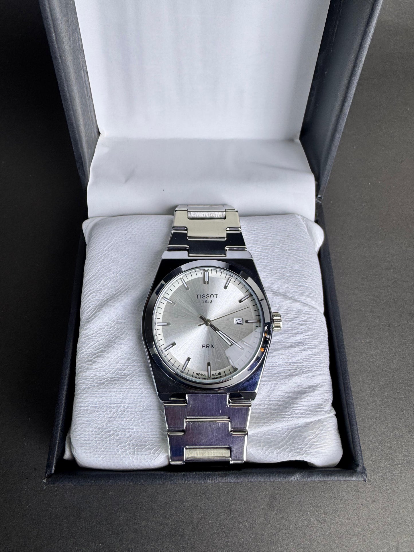 Royal Edge Tiso Silver Dial Men's Watch
