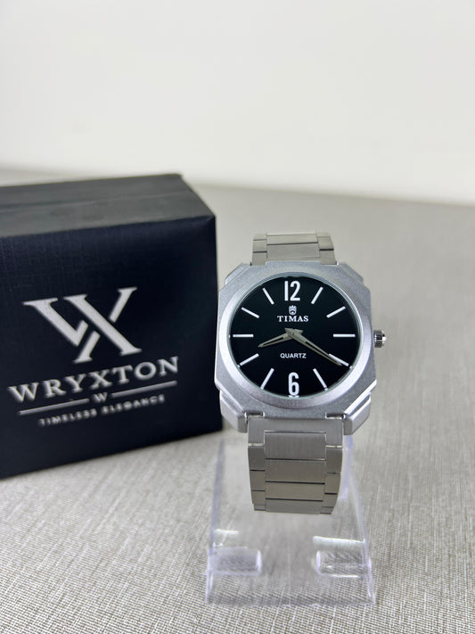 Timas Obsidian Black dial Men's Watch