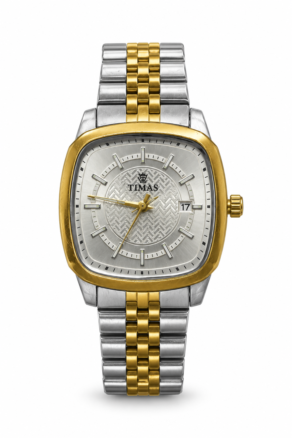 Timas Royal Crest Two-Tone Luxury Men's Watch