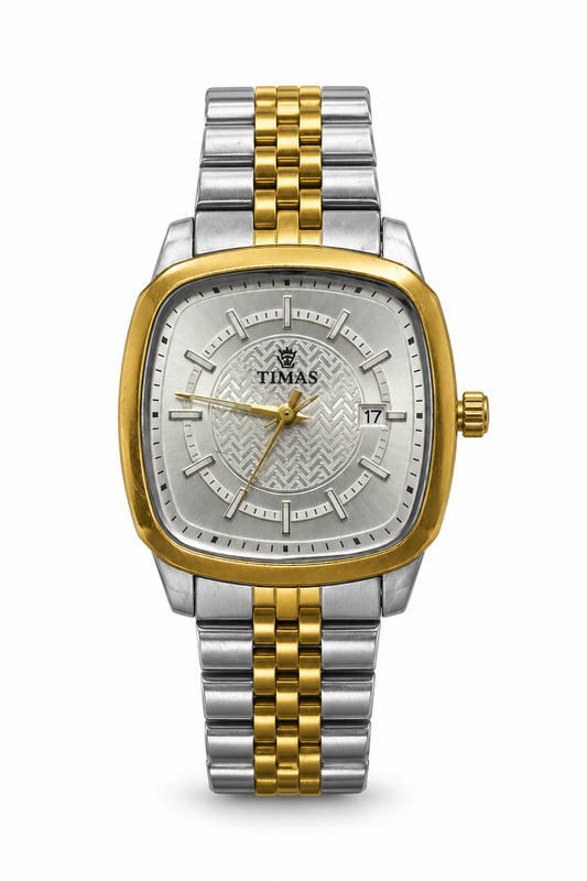 Timas Royal Crest Two-Tone Luxury Men's Watch