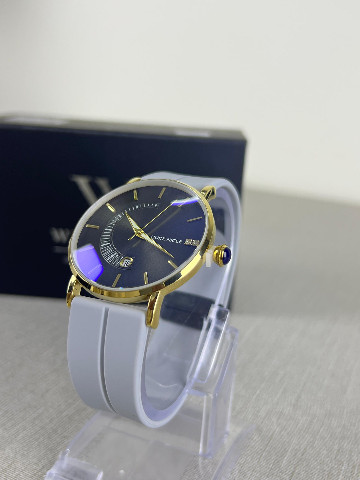 Duke Nicle Phantom Silver Luxury Men's Watch
