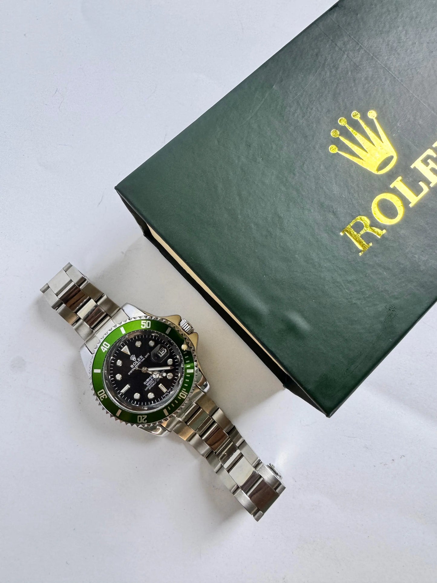 GMT RLX Ocean Green Diver Watch