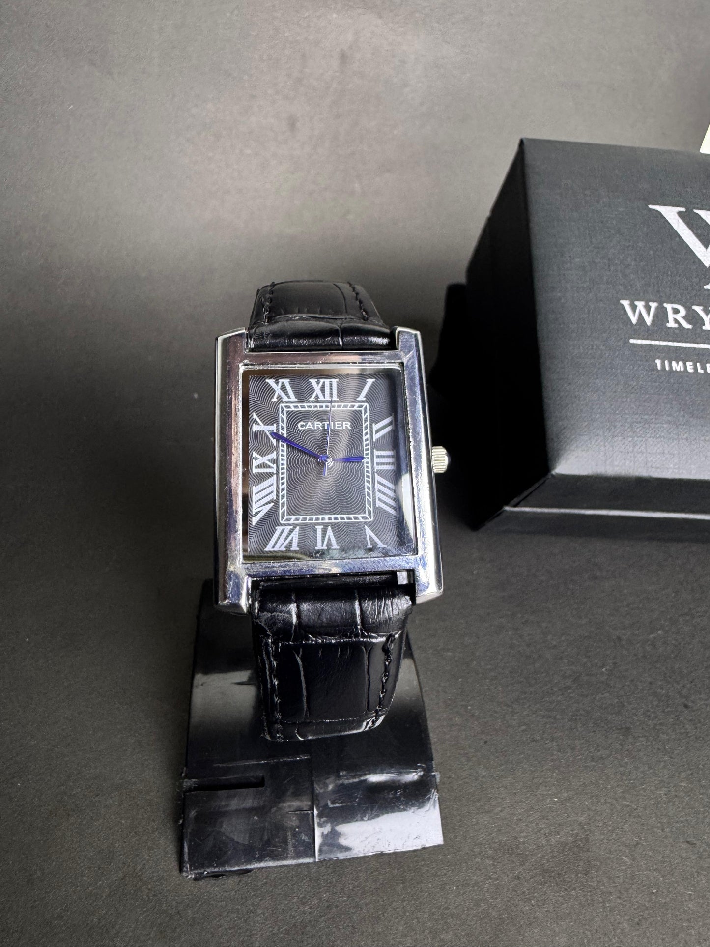 Imperial Noir BlackDial Leather Men's Watch