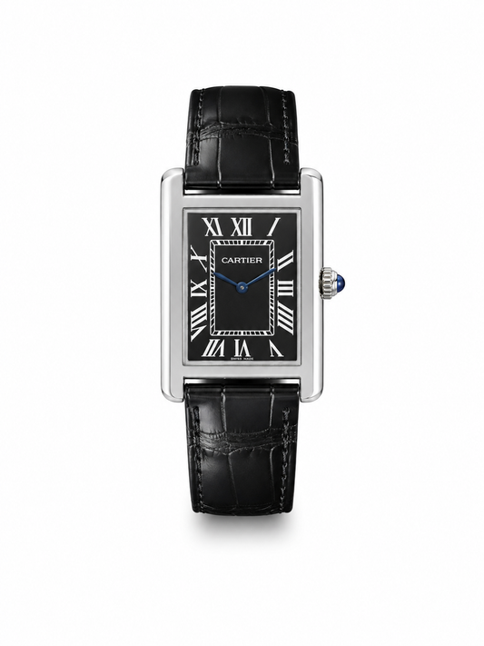 Imperial Noir BlackDial Leather Men's Watch