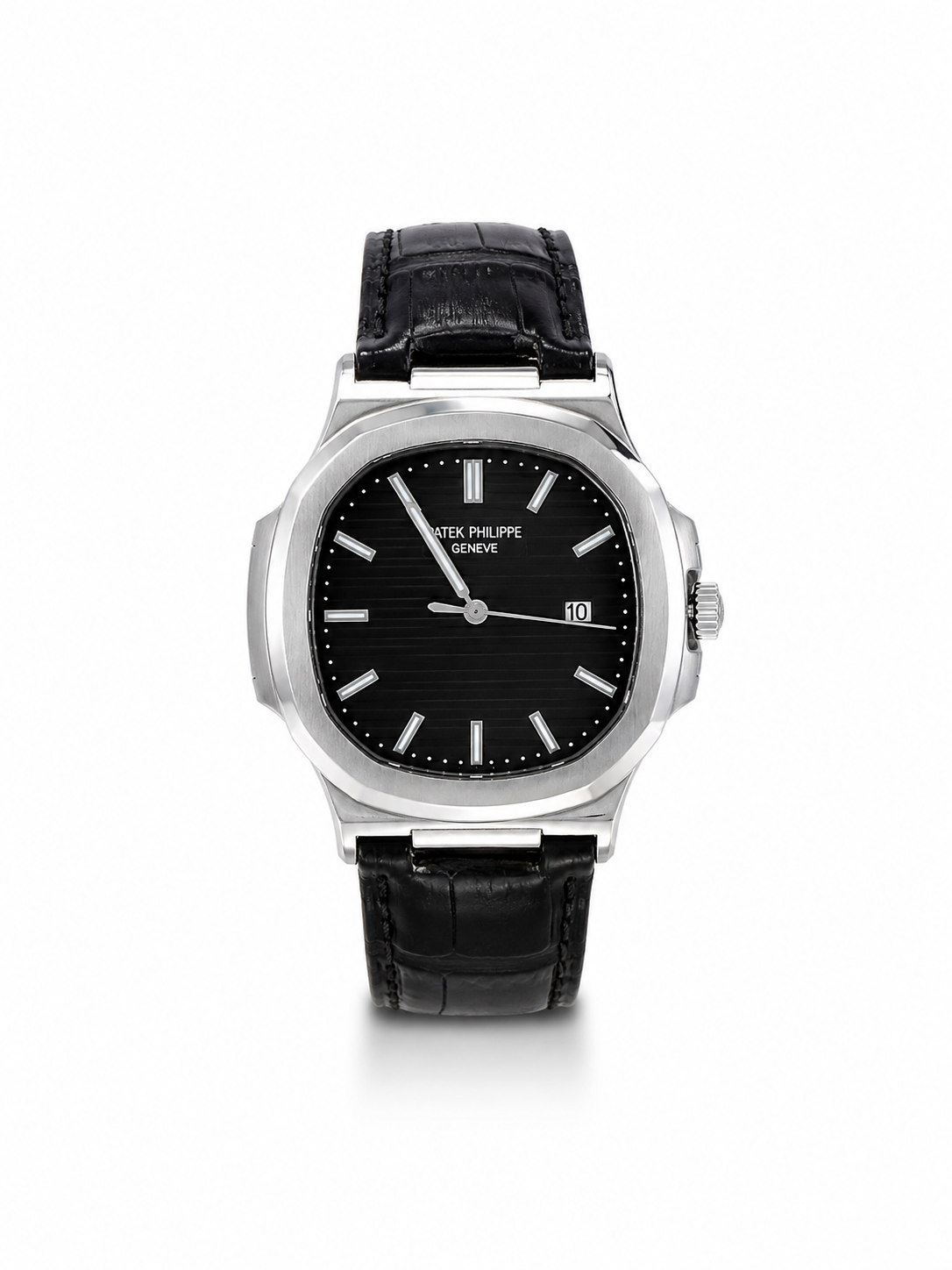 Imperial PP Black Leather Men's Watch