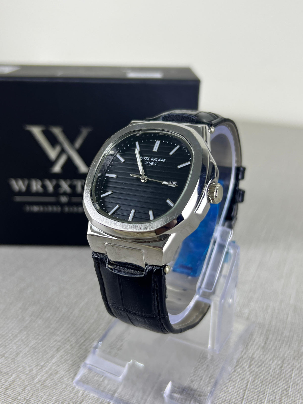 Imperial PP Black Leather Men's Watch