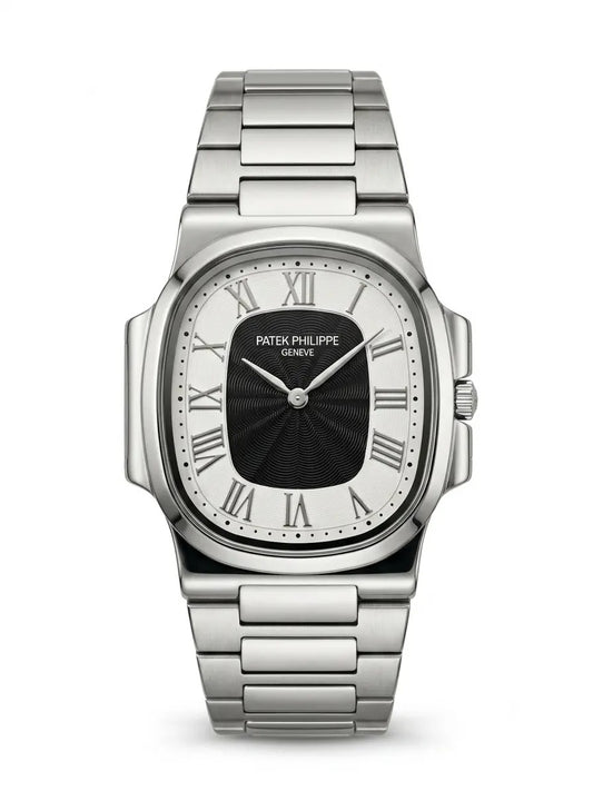 Legacy Roman PP Silver Black Luxury Watch