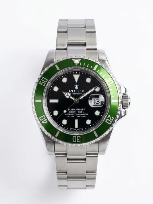 GMT RLX Ocean Green Diver Watch