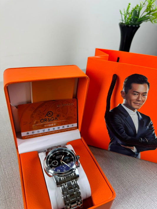 Orsga Royal Blue Chronograph Men's Watch