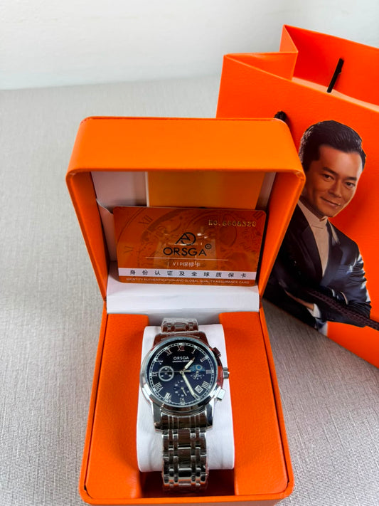 Orsga Royal Blue Chronograph Men's Watch