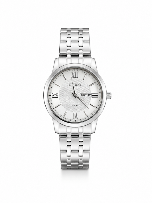 Prestige Roman Silver Men's Watch