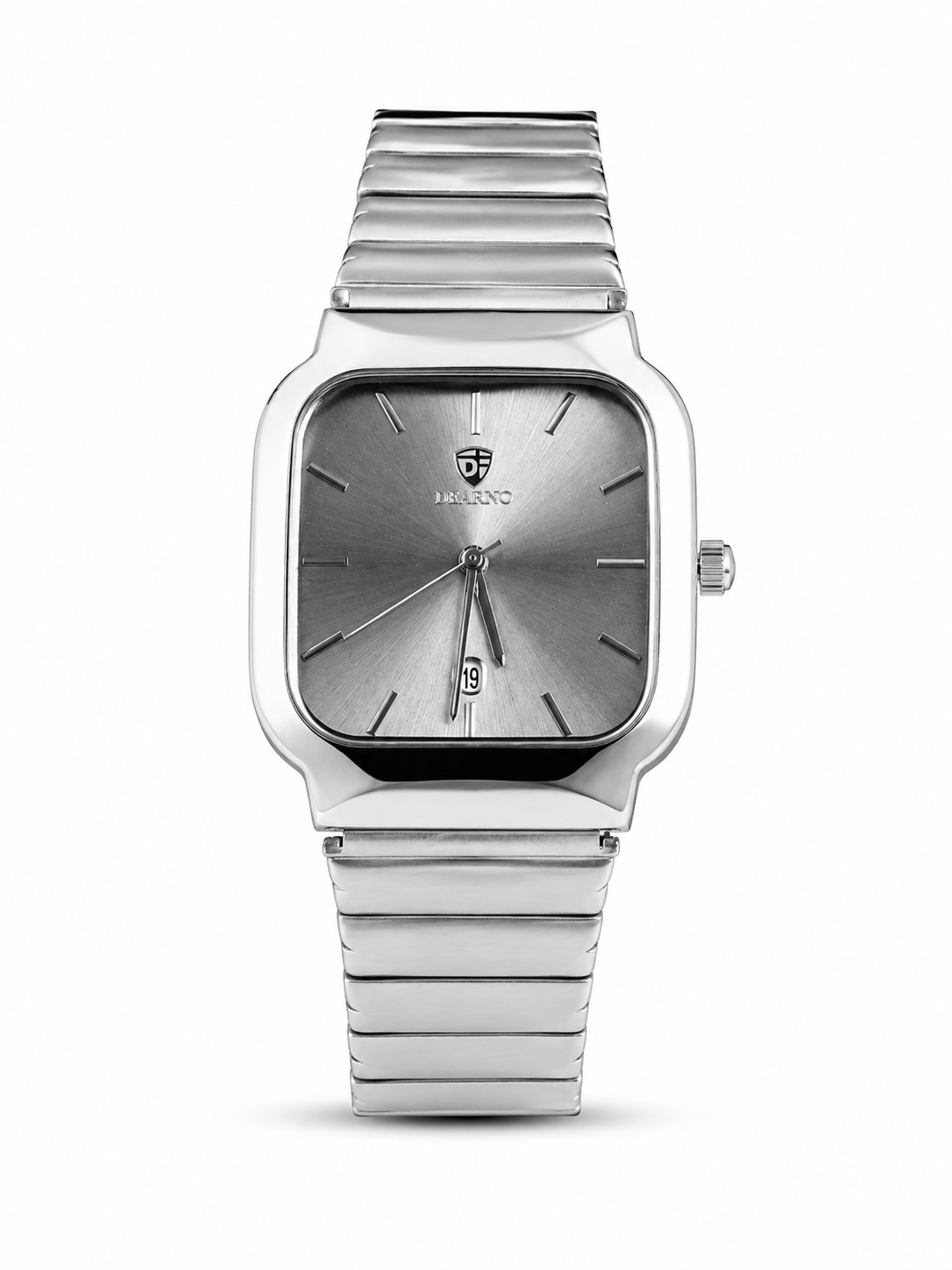 Prestige Silver Square Dial Men's Watch