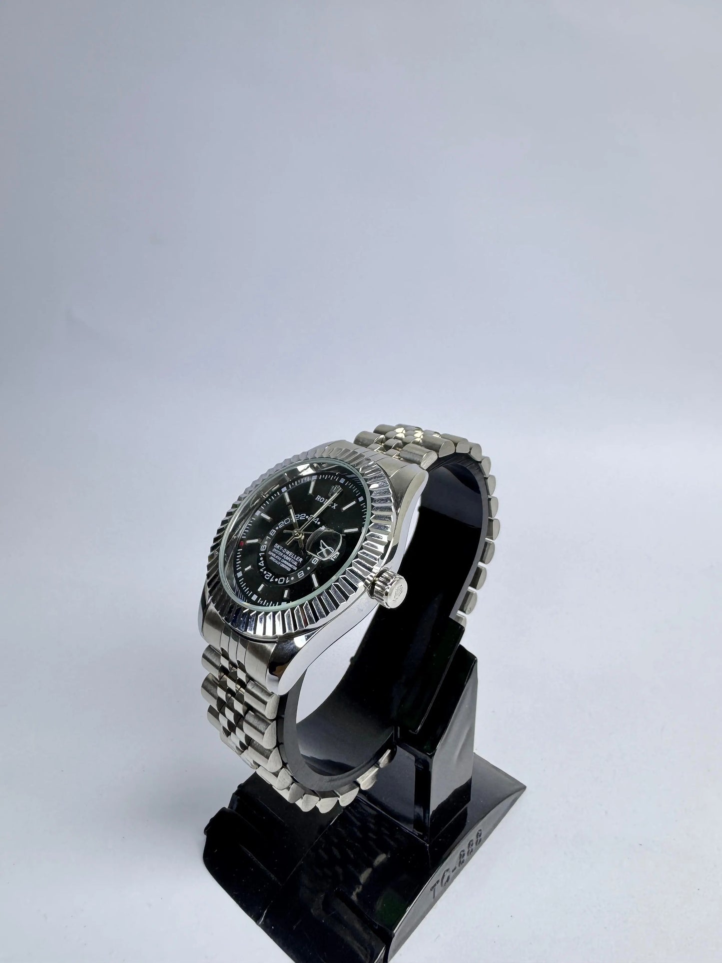 RLX-Sky Dweller Black Dial luxury Men's Watch