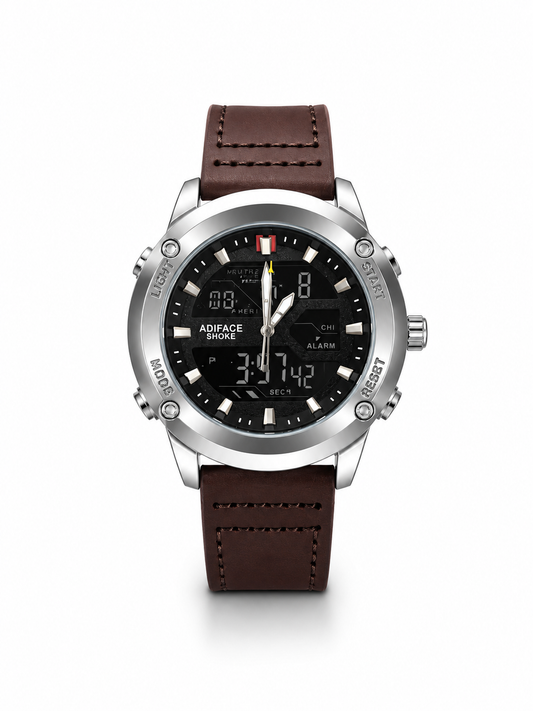 Tactical Dual Display Luxury Men's Watch