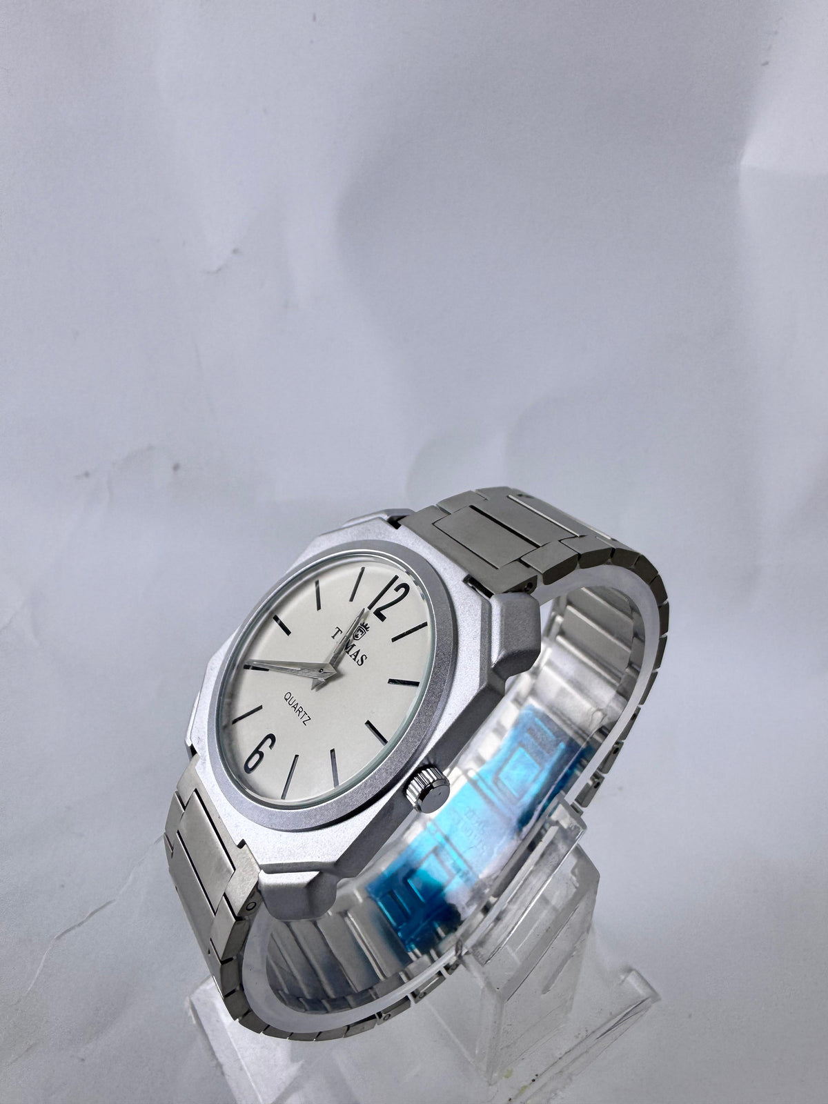 Timas Obsidian White Dial Men's Watch