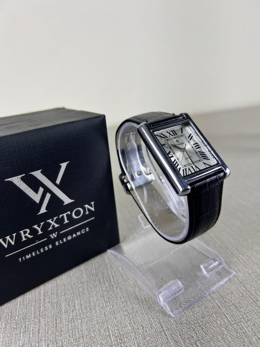 Timas Prestige Silver Roman Dial Men's Watch