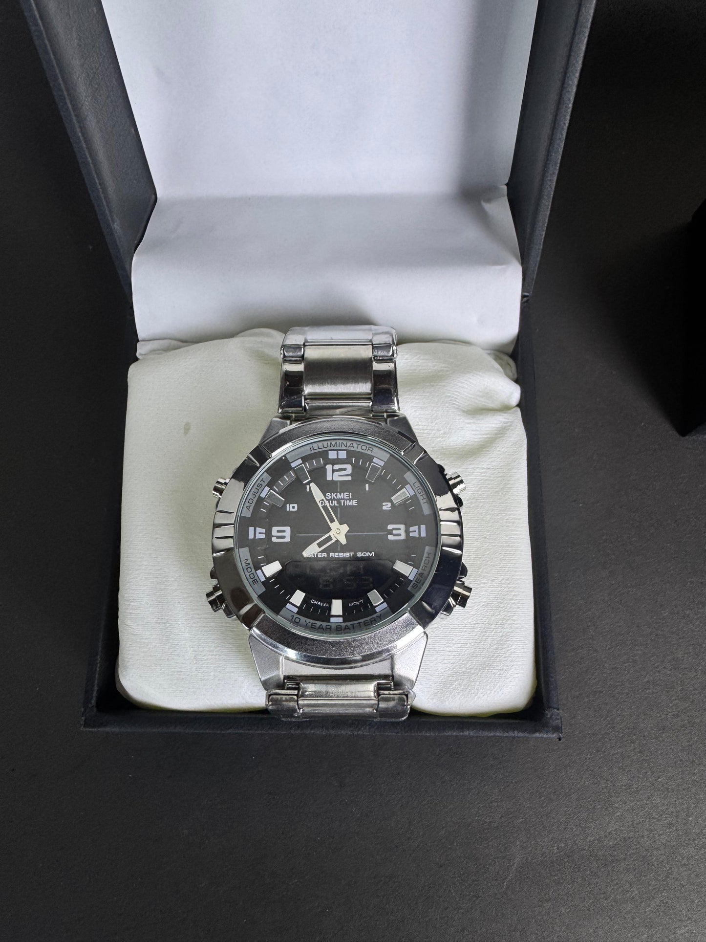 Urban Gear  Stainless Steel Dual Time Men's Watch