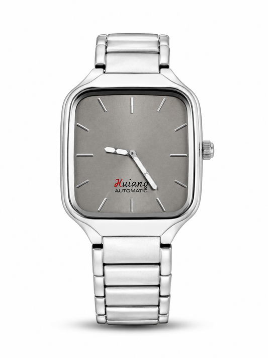 Vantage Grand Royal Silver Square Dial Men's Watch