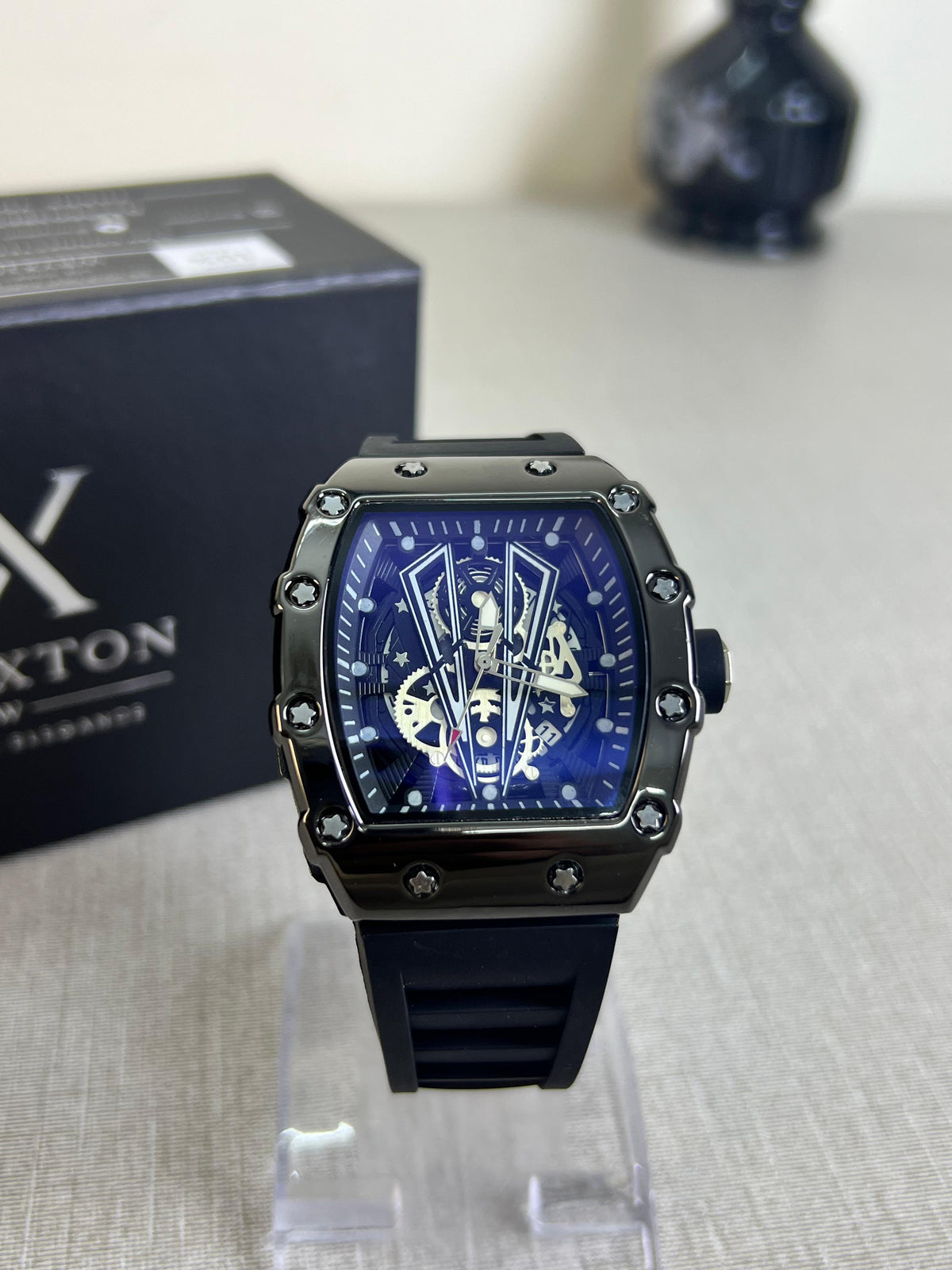 Obsidian X Mechanical Design  Luxury Men's Watch