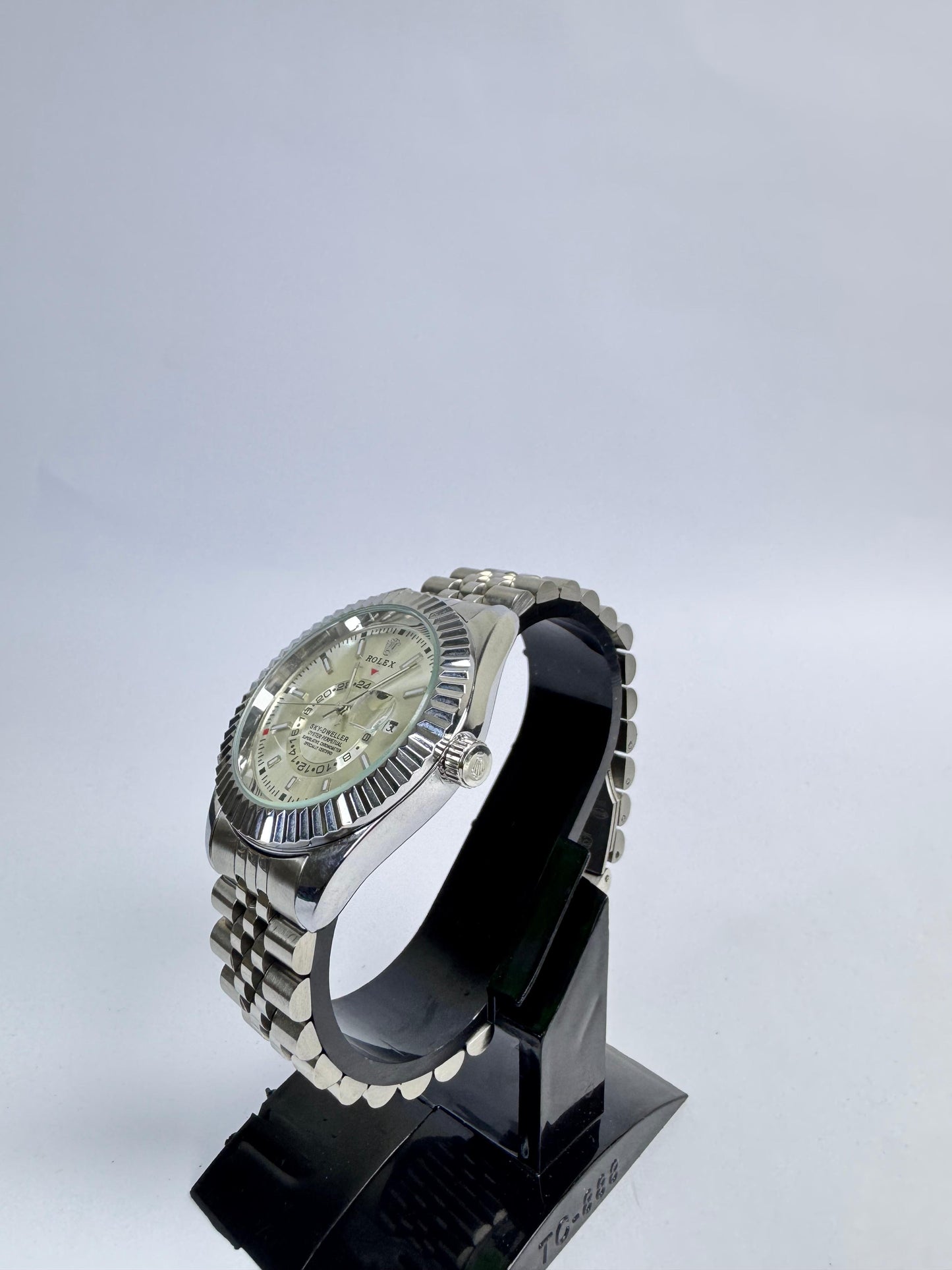 RLX-Sky Dweller Silver Dial Men's Watch