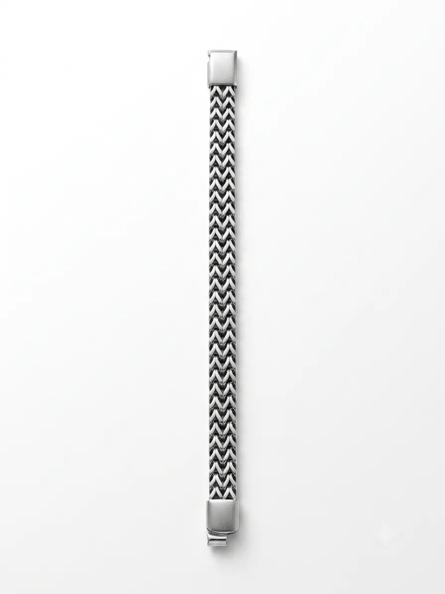 Imperial Weave Stainless Steel Bracelet